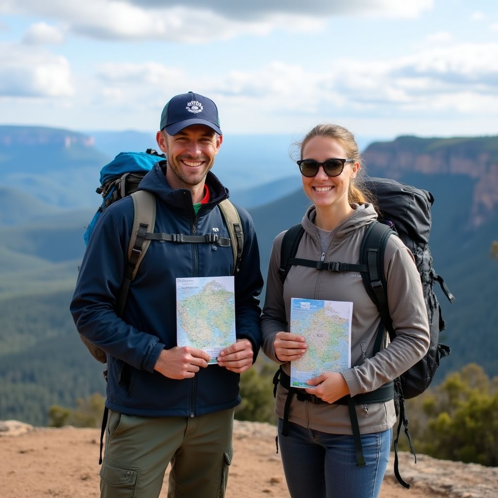 Founders hiking in Blue Mountains